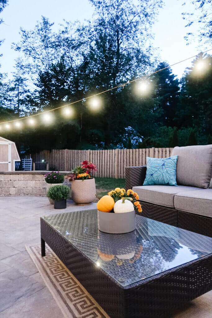 Backyard furniture