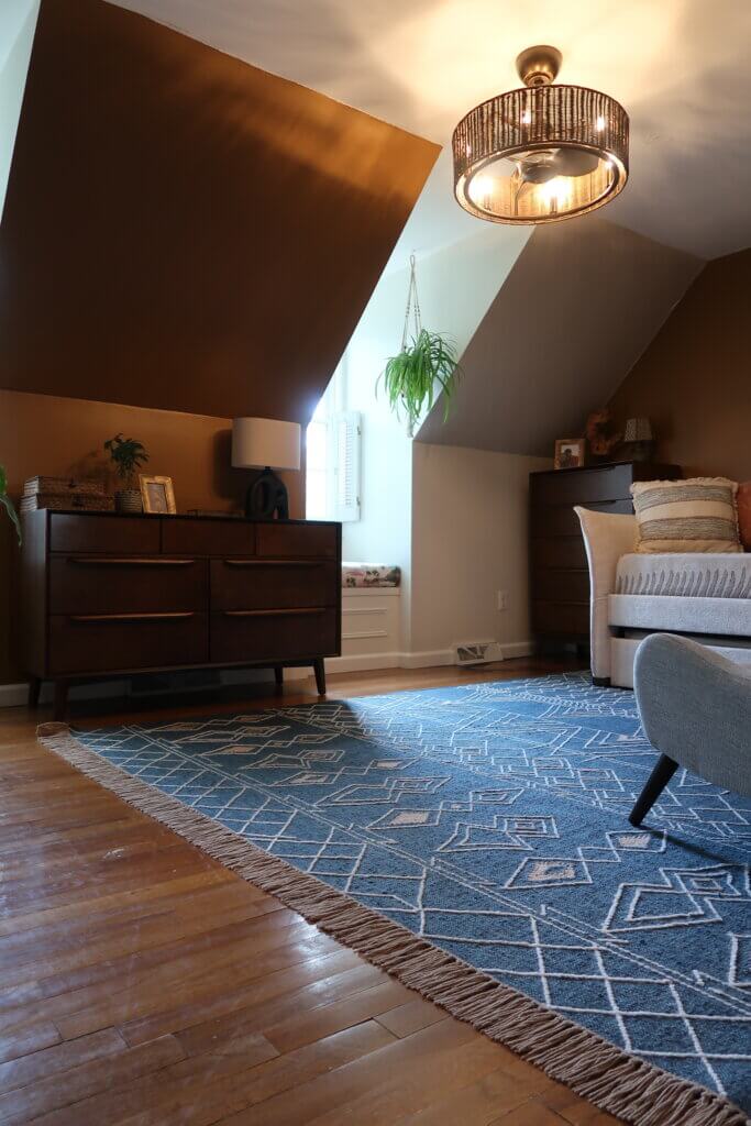 Attic bedroom